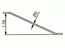 Značkový Vzpěra hrabice krátká