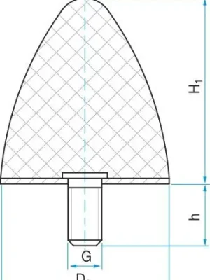 Velkoobchod silentblok T.KP-D 75x89M12/37