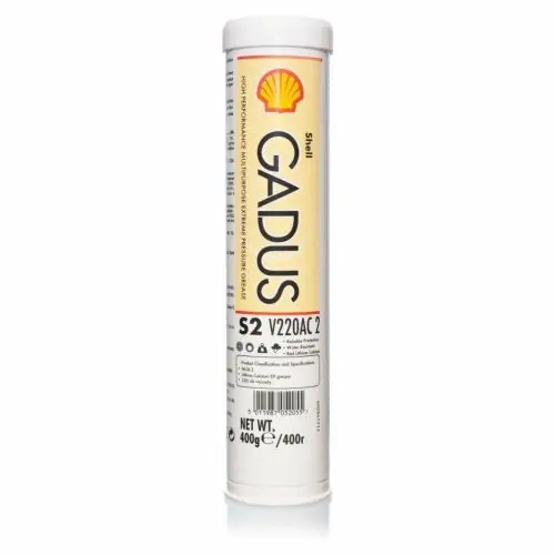 SK0011734-CZ20260306-084005-0-1772757606-_thb_gadus_s2_v220_ac2_0,4 Zlevněný Shell GADUS S2 V220AC 2 / 0,4 kg kartuš (RETINAX HD 2, ALVANIA WR 2)