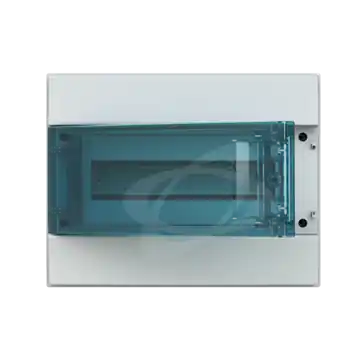 Rozvodnice nástěnná 12M průhledné dveře (1 řada) IP65 Mistral65 Cenově Výhodný