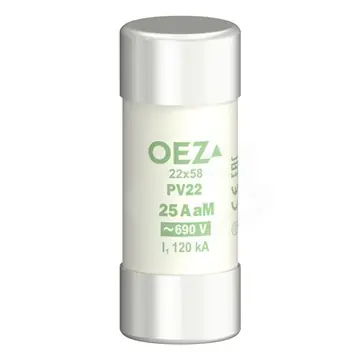 Pojistka válcová PV 22 25 A aM Odeslání Ihned