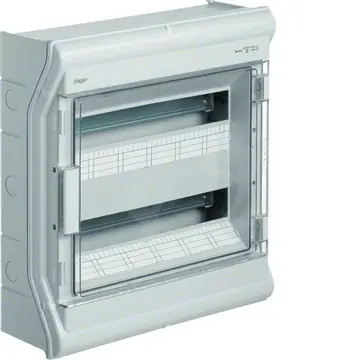 Rozvodnice nástěnná 36M průhledné dveře (2 řady) IP65 Vector II Garance Vrácení Peněz