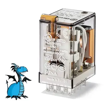 Relé 55.34.8.024.0040 prům.min., DIN, 4P/7A, 24V AC, MA_MI Trendový
