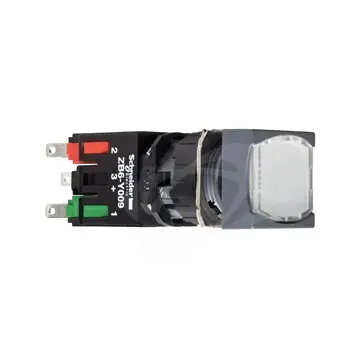 Akce Hlavice ovládací XB6CF1B5B bílá lícující prosvětlená s aretací 1Z+1V