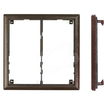 Rám KARAT pro 4 modulový jmenovník, antika měděná Top Prodej
