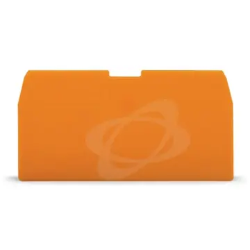 Značkový Bočnice koncová a separátor 1,0mm oranžová 870-944