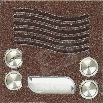 Exkluzivní Modul vrátného 2tl. UDV KARAT (antika měděná)