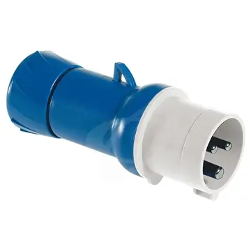 Vidlice 32A 2P+PE 200/250V IP44 50/60Hz Bezpečná Platba