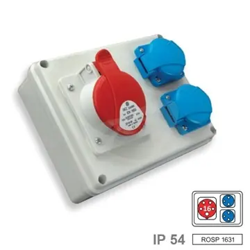 Minizásuvková kombinace ROSP 1631 Ruční Výroba