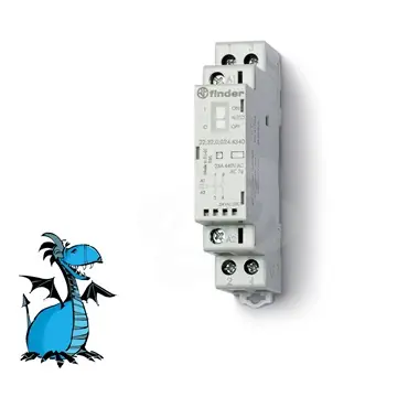 Relé instalační 22.32.0.024.4340 2Z/25 A, 24 V AC/DC, AgSnO2, přep. Cenová Bomba