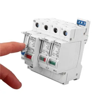 Značkový Svodič přepětí 3P+NPE typ C (třída II)