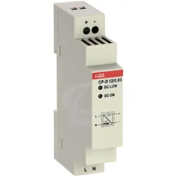 SK0090792-CZ20260306-083713-0-1772757439-2CDC271024F0007_presentation Zdroj napájecí CP-P 12/0,83-12V DC/0,83A 110-240V AC Rychlé Dodání