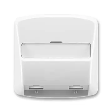 Značkový Tango kryt zásuvky telefonní 2-násobné šedá