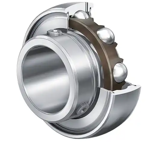 Akce GAY12-XL-NPP-B INA vnitřní jednořadé kuličkové ložisko se zajištěním na červíka s přesahem na jednu stranu