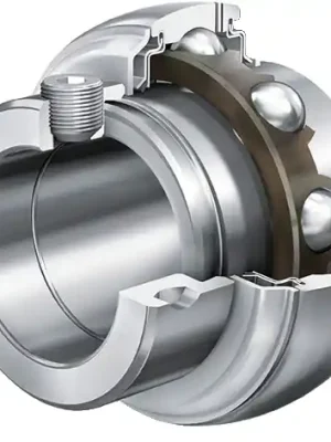 Akce GE35-XL-KRR-B-2C INA vnitřní jednořadé kuličkové ložisko se zajištěním na excentr s přesahem na obě strany