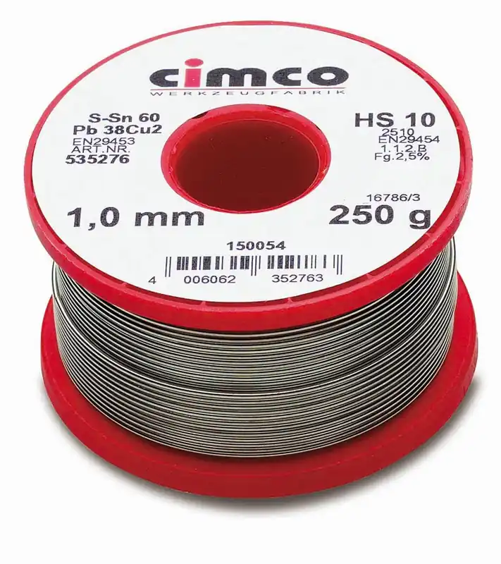 Zlevněný CIMCO Letovací drát ø 1,0 mm (250 g)