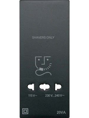 SCHNEIDER MTN213514 Kryt zásuvky pro holicí stroje Prémiový