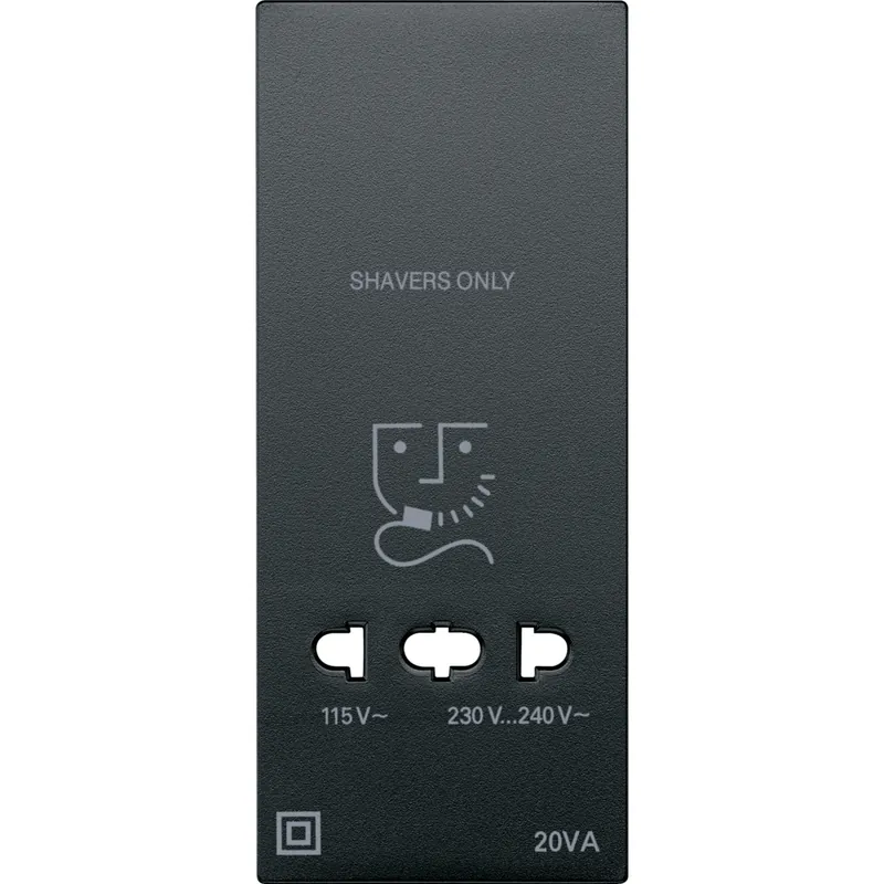 SCHNEIDER MTN213514 Kryt zásuvky pro holicí stroje Prémiový