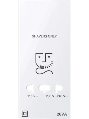 Ruční Výroba SCHNEIDER MTN213625 Kryt zásuvky pro holicí stroje