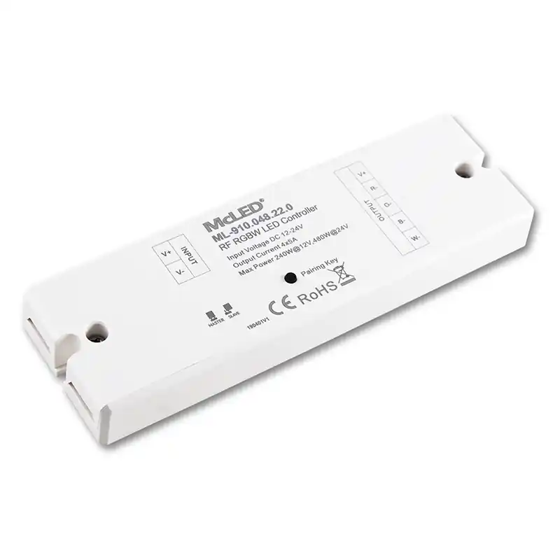 Rychlé Dodání MCLED Přijímač k dálkovému RF ovladači pro řízení RGBW LED pásků