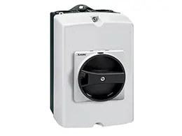 3P odpínač 32A-v krytu-černý uzamykateln Cenově Výhodný