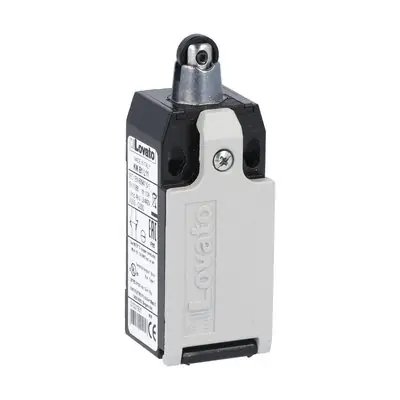 Zlevněný koncový spínač, kovové tělo, Plastová kl