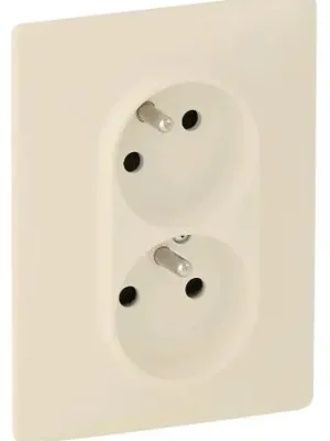 LEGRAND Dvojzásuvka VALENA LIFE S753286 PO béžová Trendový