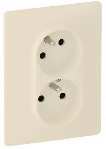 LEGRAND Dvojzásuvka VALENA LIFE S753286 PO béžová Trendový