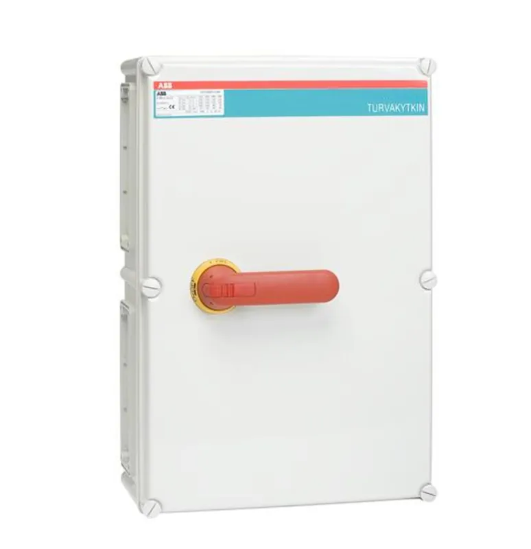 ABB Odpínače v krytu OT…OT125GFCC6A  1SCA148667R1001 Nová Kolekce