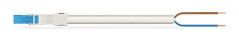 SK0217259-CZ20260306-083626-0-1772757395-pim-1504329_1 Záruka V Ceně WAGO Konektor 891-8982/216-802 Konfekcionovaný s propojovacím kabelem Zástrčka / otevřený konec, modrá