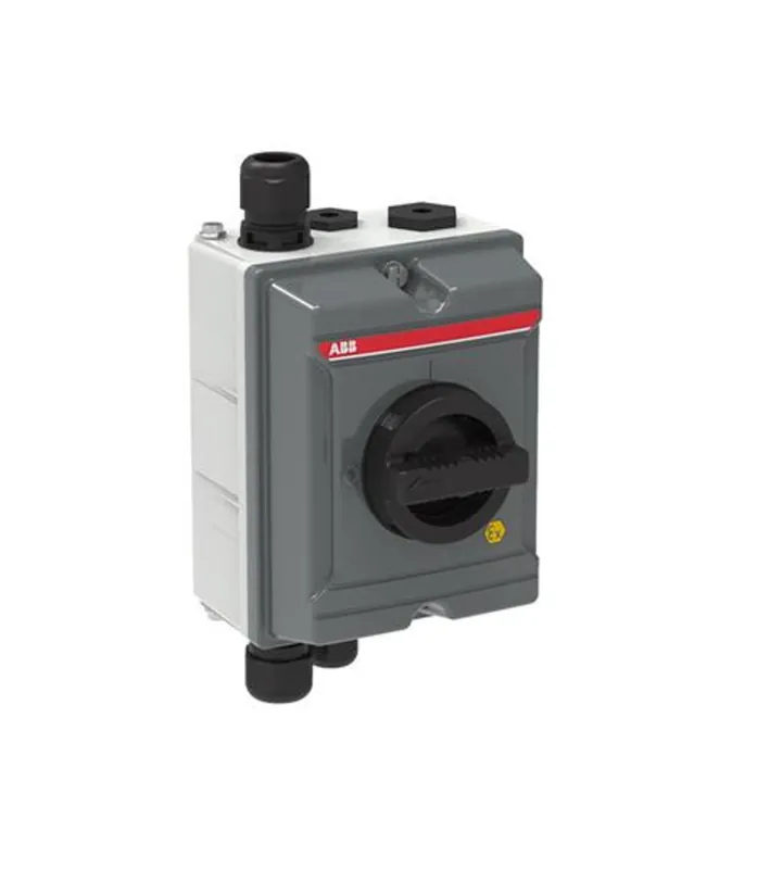 ABB Odpínače v krytu OTAOKA-hliník OTA40S3BX  1SCA152728R1001 Omezená Nabídka