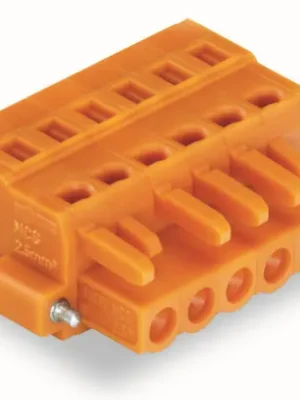 Zlevněný WAGO Konektor 231-303/107-000 1vodičový pružinový CAGE CLAMP® 2,5 mm², oranžová