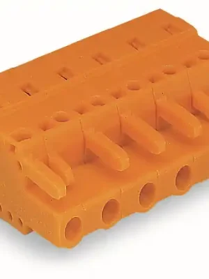Akce WAGO Konektor 231-706/026-000 1vodičový pružinový CAGE CLAMP® 2,5 mm², oranžová