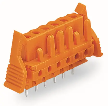 Značkový WAGO Konektor 232-174/039-000 pružinový THT rovné provedení rozteč 508 mm oranžová