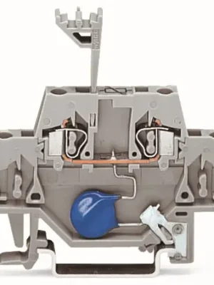 Záruka V Ceně WAGO Svorka 280-502/281-609 pro moduly Dvoupatrová S varistorem, šedá