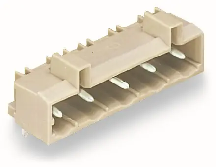 Akce WAGO Konektor 721-839/001-000 s pájecími piny THT Pájecí kontakt 1,0 × 1,0 mm Úhlové provedení, šedá
