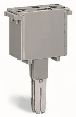 Zlevněný WAGO Konektor 280-803 prázdný Šířka 10 mm Typ 4, šedá