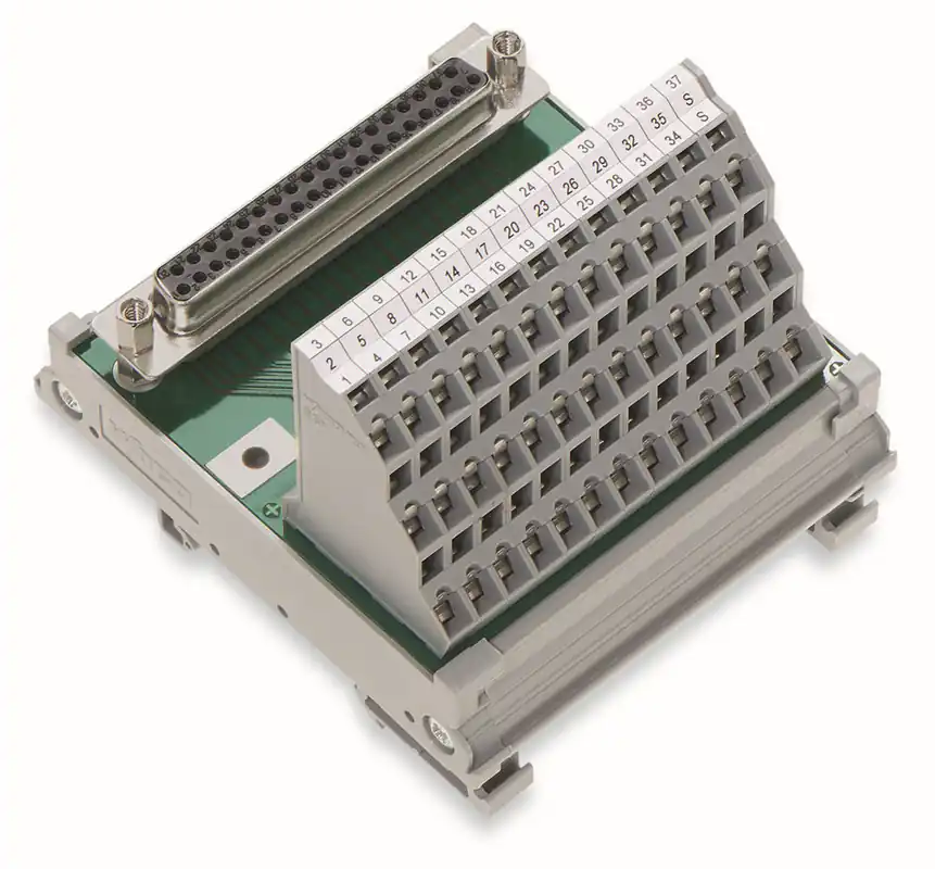 Záruka V Ceně WAGO  289-623 Modul propojovací Sub-Min-D pro zásuvkové svorkovnice