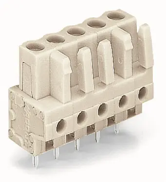 SK0222404-CZ20260306-083626-0-1772757395-pim-1546567_1 Záruka V Ceně WAGO Konektor 722-142 pružinový THT Rovné provedení Rozteč 5 mm, šedá
